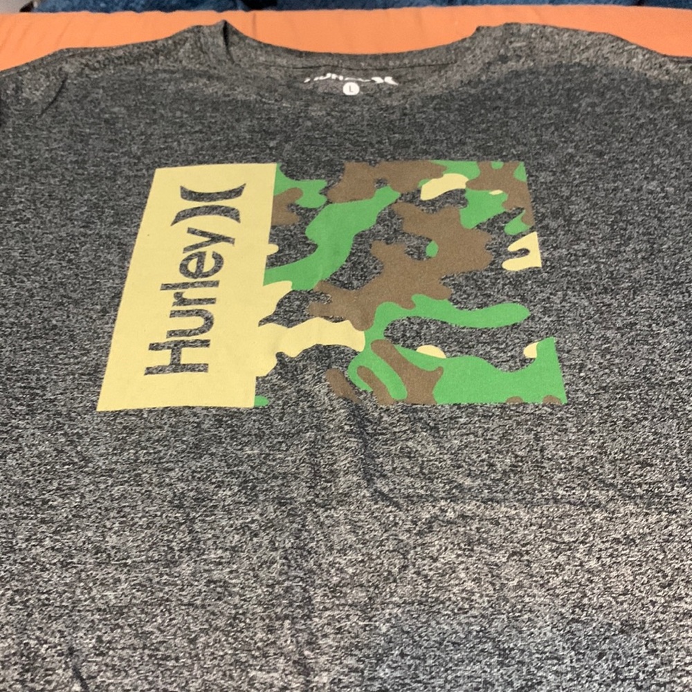 Mens large grey Hurley t shirt